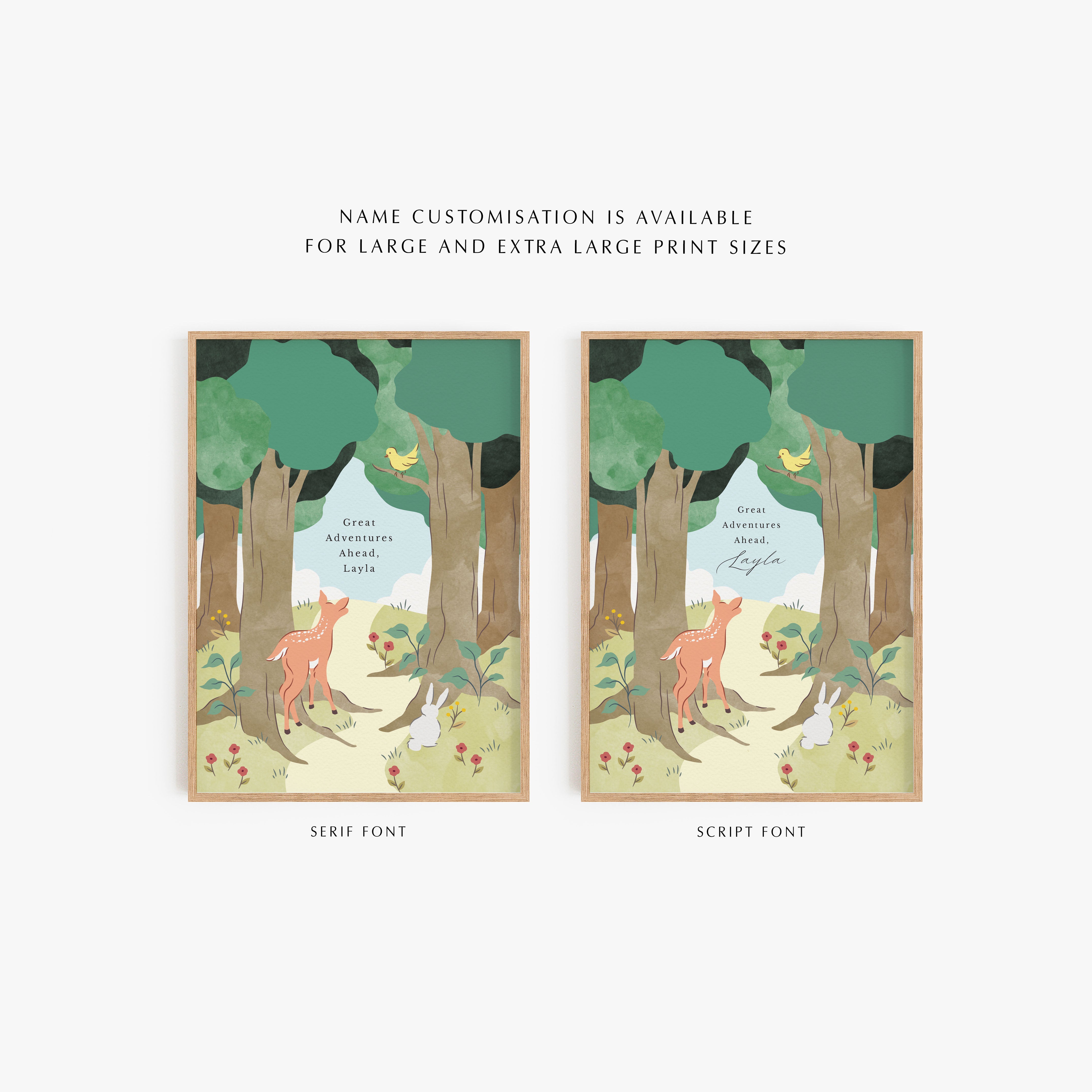 Woodland Adventure Prints