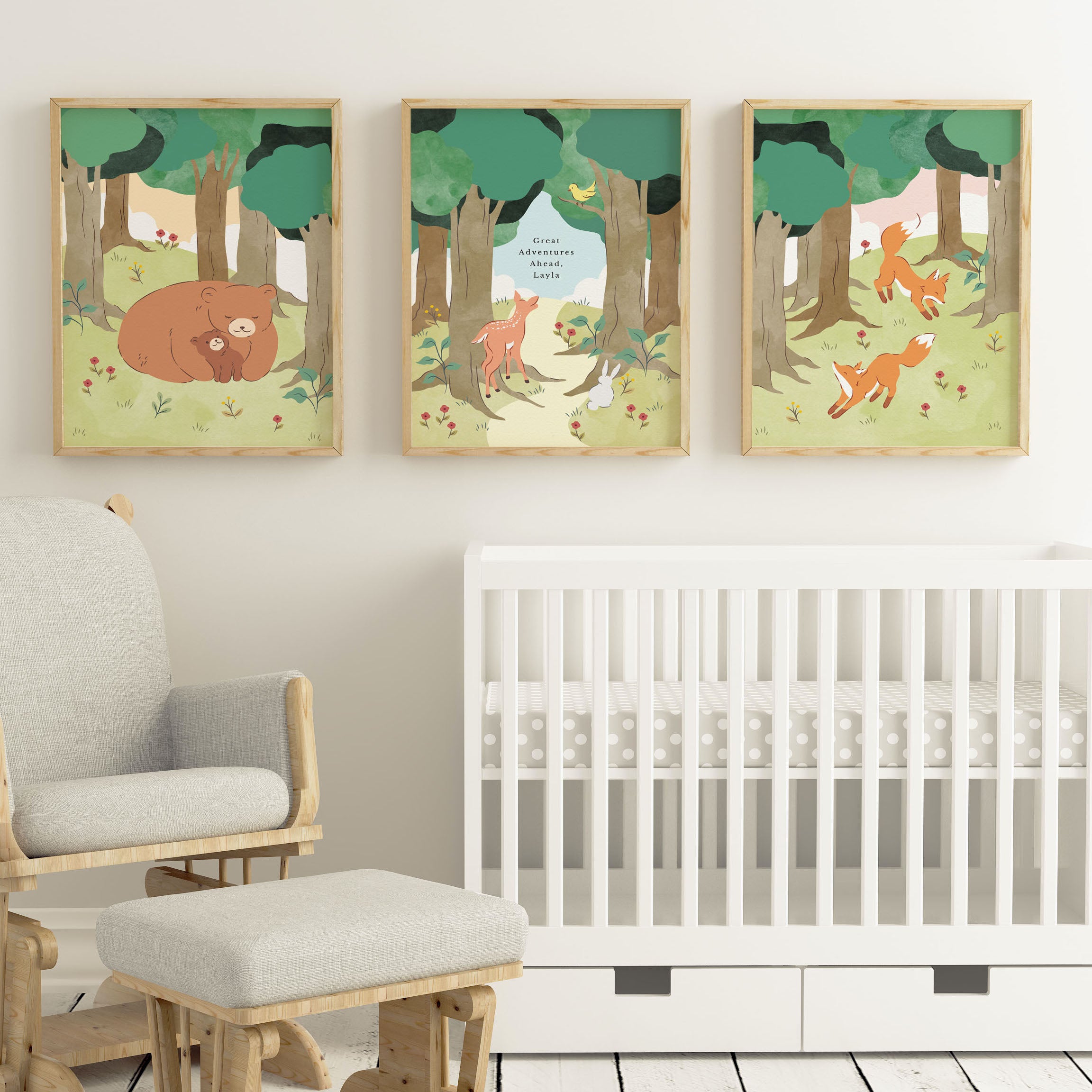 Woodland Adventure Prints