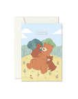 Papa Bear Greeting Card