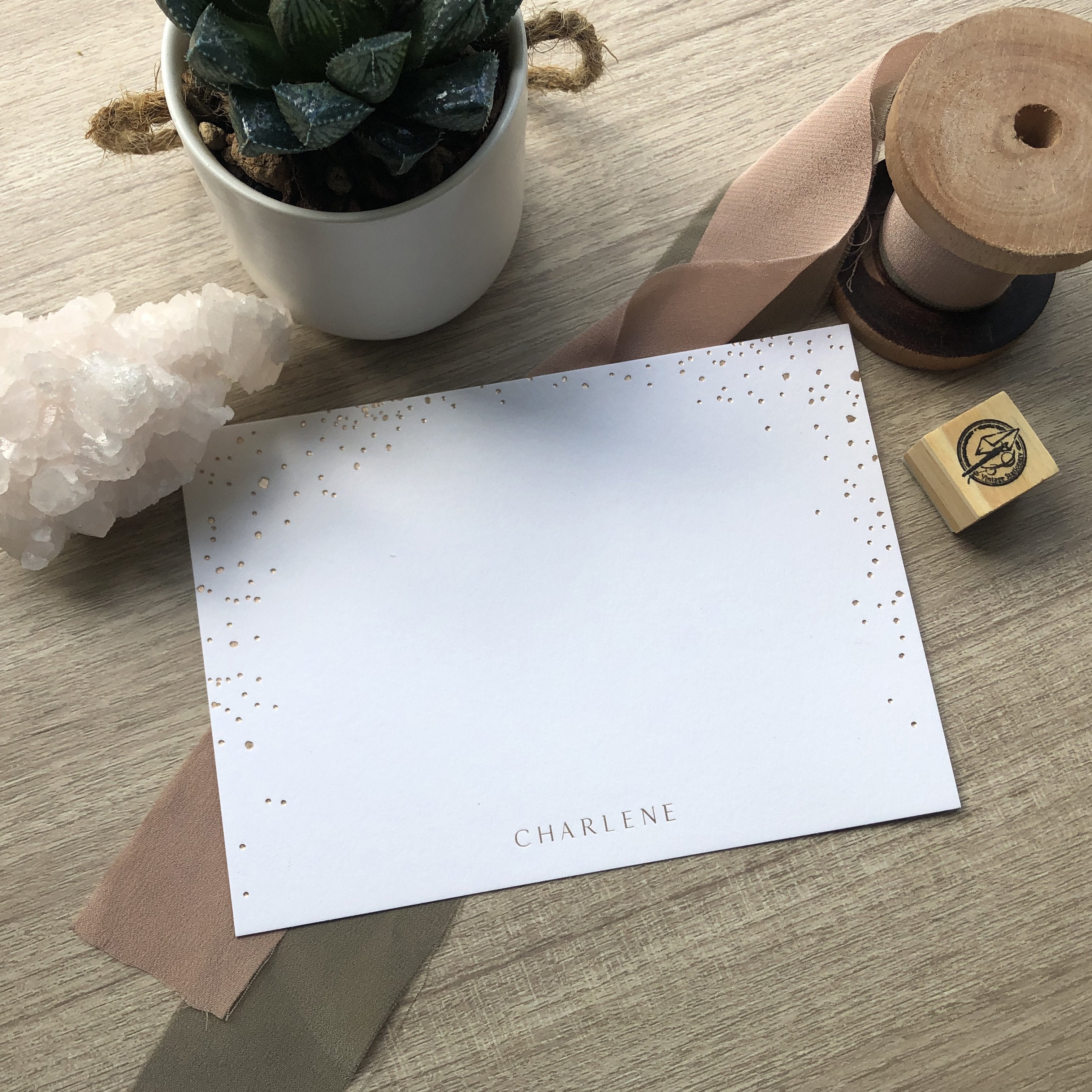 Sparkle Notecards