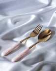 Marbled Cutlery Set - Hilton