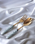 Marbled Cutlery Set - Hilton
