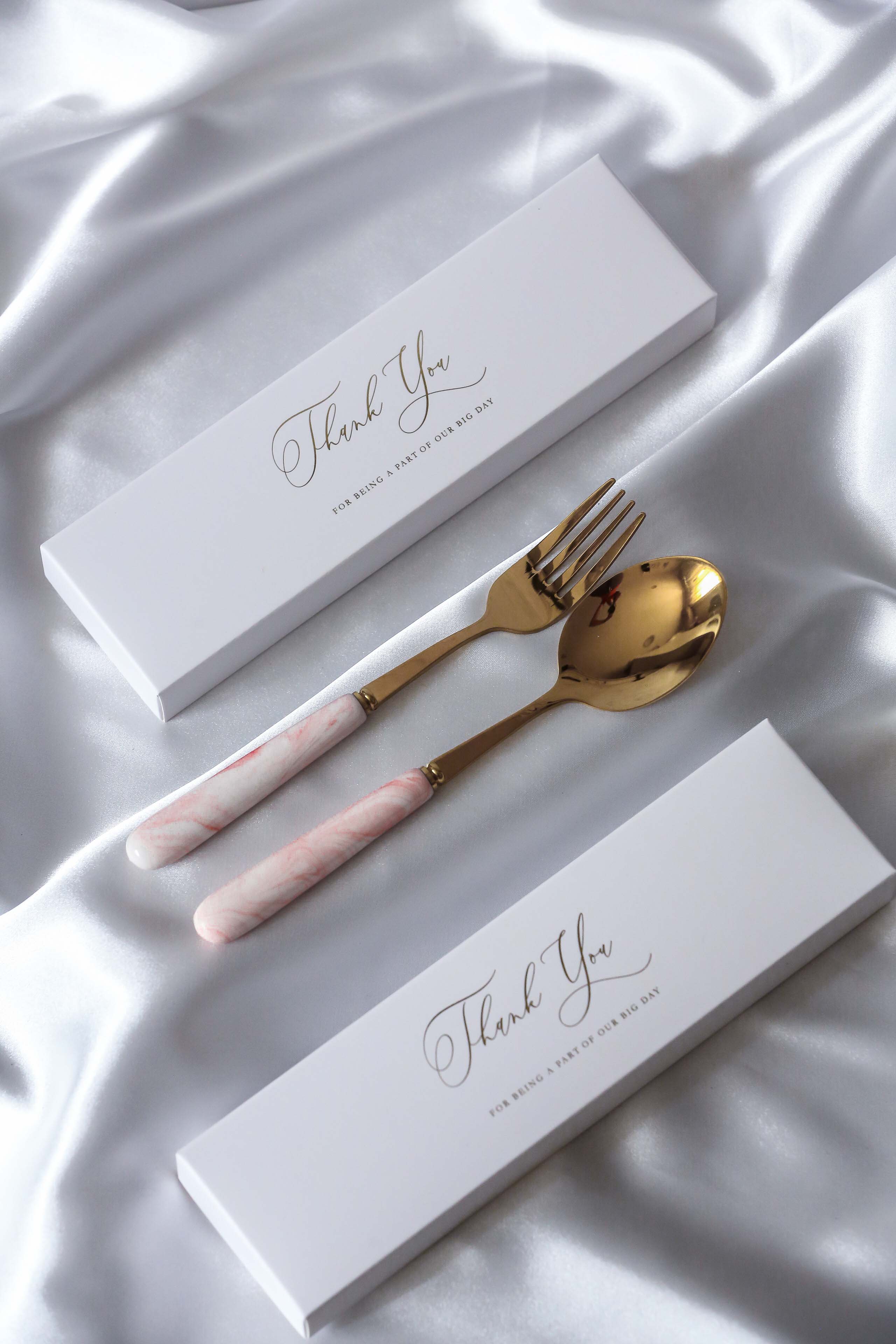 Marbled Cutlery Set