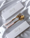 Marbled Cutlery Set - Hilton