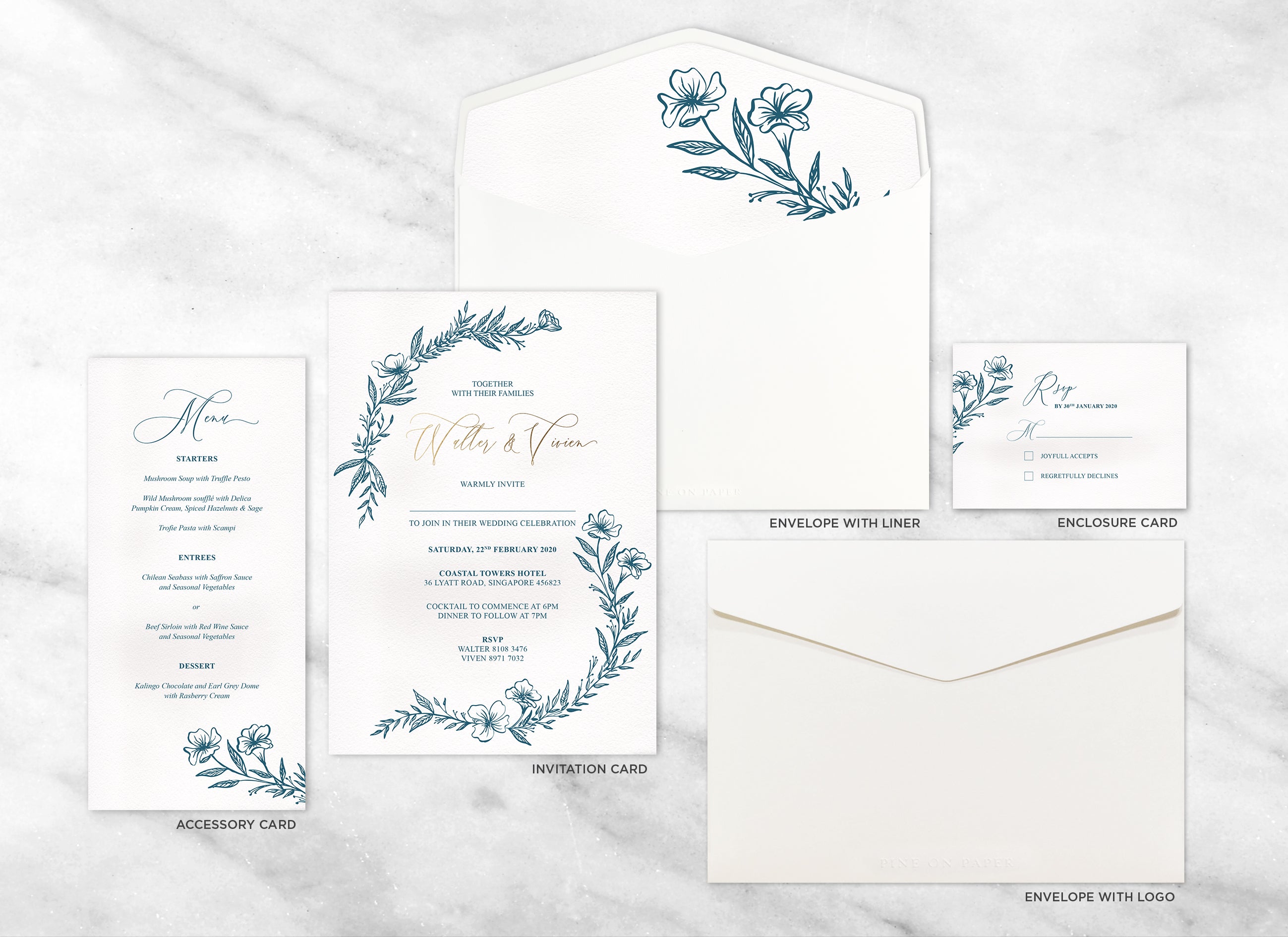  E-Tailor® 5x7 Wedding Invitation Paper, Baby Shower