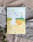 Butterflies & Bunnies Greeting Card